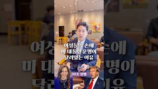 여성들의 손에 미 대통령의 운명이 달려 있는 이유 50초 안에 설명하기 김진 돌직구쇼 [upl. by Kimmel]