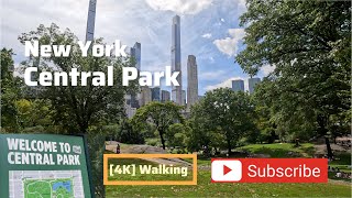 4K Walking Central Park New York [upl. by Eliga]