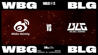 Weibo Gaming vs Bilibili Gaming  Worlds2023 Semifinales  Día 1 Partida 1 [upl. by Stan60]