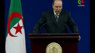 Discours du Président Bouteflika à loccasion de lannonce des élections législatives [upl. by Sauncho]