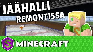 Jääkiekko Areena  Minecraft Rakentelua [upl. by Dawes321]