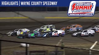 DIRTcar Summit Modified Nationals  Wayne County Speedway  July 16 2023  HIGHLIGHTS [upl. by Apostles951]