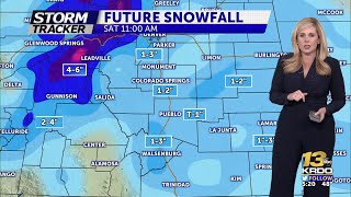 Snow Chances Friday Night [upl. by Loats]