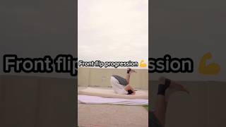 quotLearn front flip at home 🤸💥quot  front flip tutorial [upl. by Eyot234]