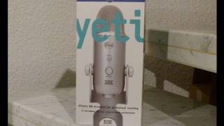 Blue Yeti usb microphone unboxing by TechCentury [upl. by Magdala]