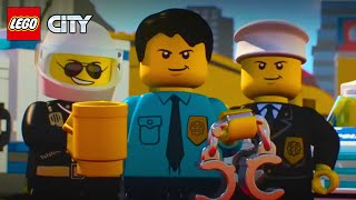 LEGO City Police Mini Movies Compilation Episode 1 to 6  LEGO Animation Cartoons [upl. by Okun]