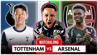 Tottenham 01 Arsenal  Premier League  NLD Watchalong WTroopz [upl. by Irem809]