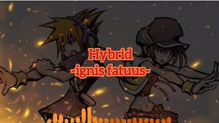 Hybrid ignis fatuus Lyrics ESP [upl. by Anaert429]