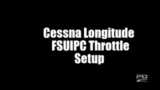 FSUIPC Saitek Throttle Quadrant Setup [upl. by Lemmueu478]