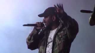 Kendrick Lamar Maad City live Osheaga 2015 [upl. by Enilarak210]