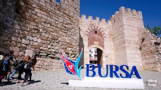 BURSA CASTLE  Bursa  Tales of Turkey EN [upl. by Adnolohs]