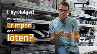 Löten oder Crimpen  Was ist die beste Wahl für deine HiFiVerbindungen HiFiKabel FAQ [upl. by Thier]