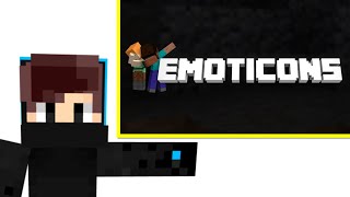 REVIEW MOD EMOTICONS  MineCraft 1122 [upl. by Yelwah]