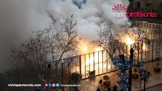 Fallas de Valencia 2024 Mascletà Lunes 4 de Marzo 2024 Pirotecnia Camp de Túria [upl. by Norod]