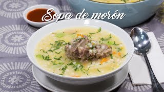 SOPA DE MORÓN NUTRITIVA Y ECONÓMICA  COMIDA PERUANA  RECETA DE ACOMERPE [upl. by Kellia]