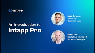 An Introduction to Intapp Pro [upl. by Eadahc714]