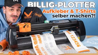 China Plotter Aufkleber selber machen  VEVOR 720mm TEST 2024 [upl. by Rossner]