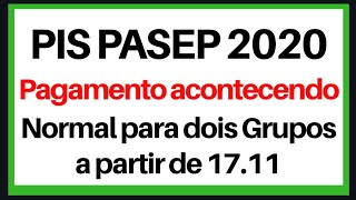 PAGAMENTO DO PIS PASEP para DOIS GRUPOS  Calendário PIS PASEP 2020  NOTÍCIA ATUALIZADA DO PIS [upl. by Segroeg]