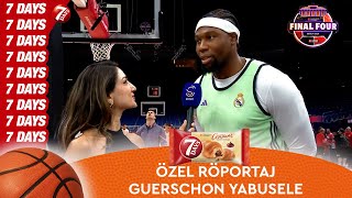 Guerschon Yabusele ile Final Four ÖZEL RÖPORTAJ [upl. by Doug]