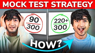 BEST Mock Test Strategy for JEE Mains 2024 mocktest jee [upl. by Melany]