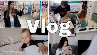 Vlog lactancia en todos sitios Visita Primark Héctor y Coral [upl. by Htyderem]