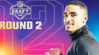 Round 2 EVERY Pick amp Analysis Eagles Take a QB  2020 NFL Draft [upl. by Iramo]