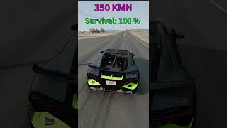 350 kmh Bump Test 😲 beamng beamngshorts [upl. by Elyag]