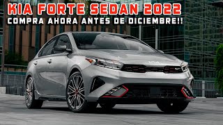 KIA FORTE 2022  CON MÁS DE 200 CABALLOS DE FUERZA MEJOR QUE VW JETTA [upl. by Ahsinelg766]