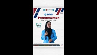 Pengumuman Jalur UTBKSNBT 2024 [upl. by Frangos496]