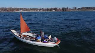 Nov 1st sailing in a Drascombe Longboat 2022 [upl. by Elka]