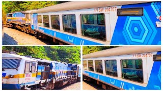 YESHWANTPUR KARWAR EXPRESS VISTADOME BANGALORE TO MANGALORE FULL JOURNEY VIDEO [upl. by Bourque671]