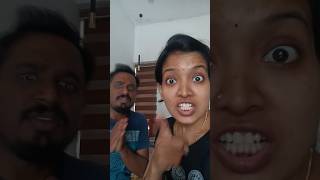 Adich ninte 32 pallum kalanju konnu kayalil thathum 😂 shorts comedy couples tiktok [upl. by Pazit]