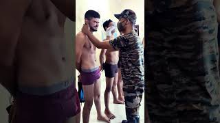 Army medical checkup 😱 army shorts viralvideo viralshorts ytshorts trending reels short [upl. by Ahtikal]