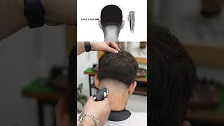 Как сделать фейд  тейпер фейд fade  taper fade barber обучениестрижкам обучениемужскимстрижкам [upl. by Ehcar]