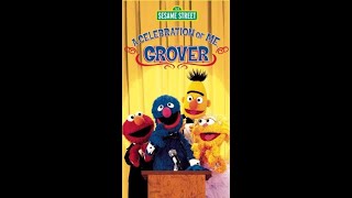 Sesame Street A Celebration of Me Grover 2004 VHS Full Screen [upl. by Etem]