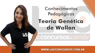 Teoria Genética de Wallon  Conhecimentos Pedagógicos [upl. by Desireah]