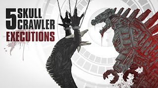 5 Brutal SkullCrawler Executions by MechaGodzilla  Animated Simulations [upl. by Brebner]