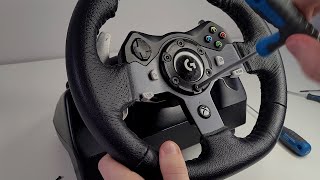 Logitech Custom Wheel Install in 1 Minute [upl. by Llacam]