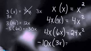 Grade 9 Math Multiplying Polynomials [upl. by Yniattirb]