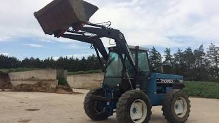 1992 Ford New Holland 9030 Versatile Articulating 4 WD 11976 Hrs WestWestendorf WL 576 Loader [upl. by Jakie]