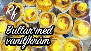 Bullar med vaniljkräm [upl. by Dlarej]