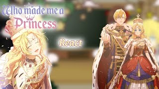 Who Made Me a Princess Novel react Athanasia × Lucas  Gacha React  Anime React [upl. by Titania]