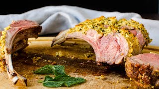 HERB CRUSTED RACK OF LAMB [upl. by Llednahc]