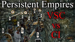 Bannerlord Persistent Empires  VSC 1v1 Siege against CI [upl. by Dehnel]