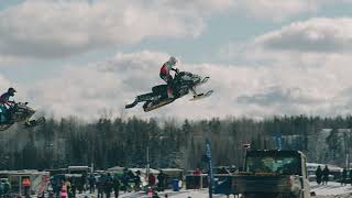 2024 CSRA Snowcross Round 3  Day 3 Highlights  Timmins Ontario  4K [upl. by Drugi]