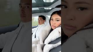 Nadine lustre and his boyfriend Christophe Bariou😍❤️shortsyoutube shortvideo celebrity [upl. by Griffith]