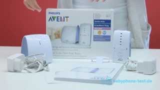 Philips Avent SCD 510 Babyphone im Praxistest Philips Avent SCD 510 Video Review [upl. by Rinna]