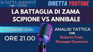 La battaglia di Zama Scipione vs Annibale analisi tattica [upl. by Lenny]