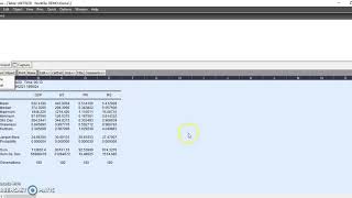 Time Series Analysis Using Eviews [upl. by Nac576]