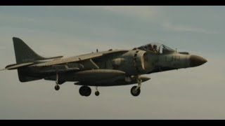 Harrier Jump Jet In Action HD 2013 Vertical Take Off  Landing Cool NATO Carjam TV Commercial 2014 [upl. by Ahsok588]